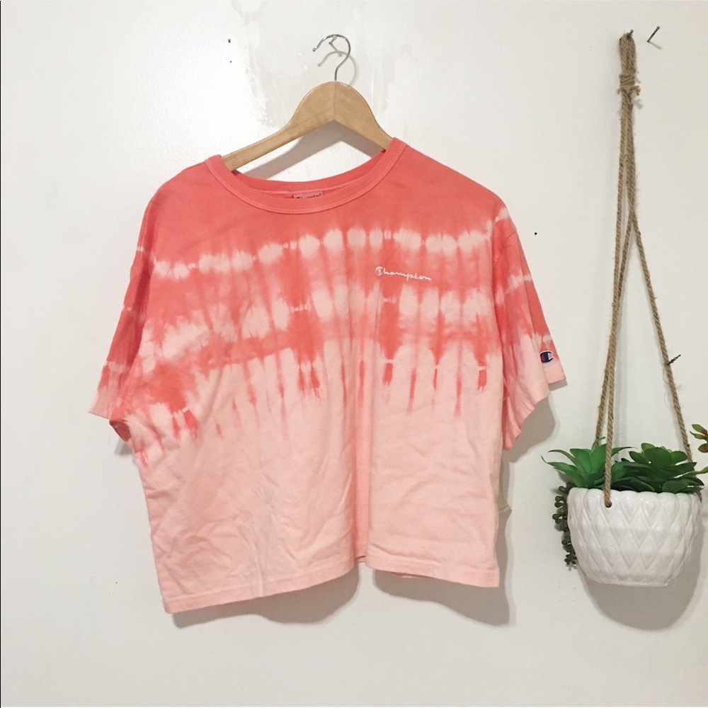 New / champion grament dye crop top
